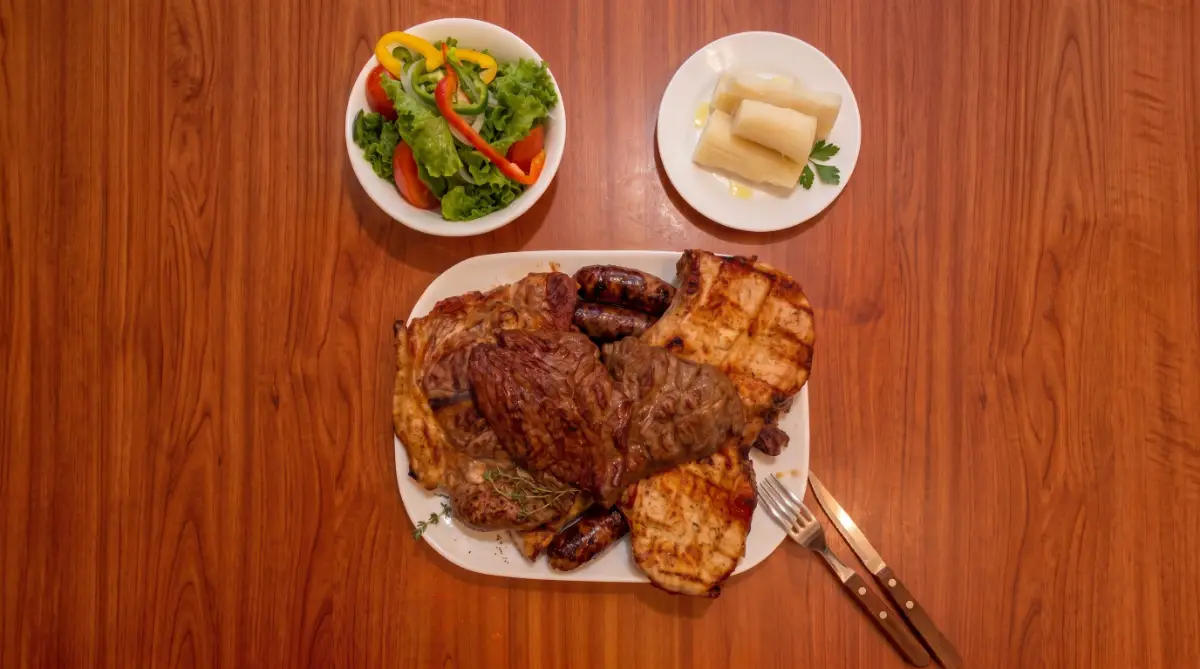 1/2 Parrillada Normal