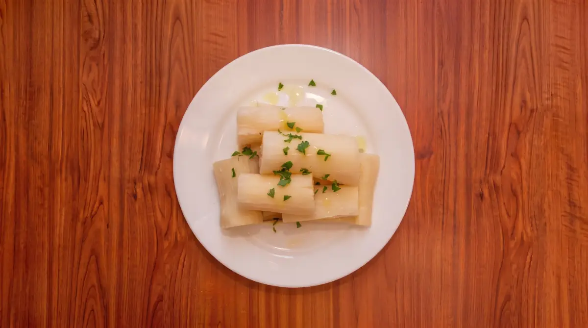 1/2 Porción De Yuca Cocinada