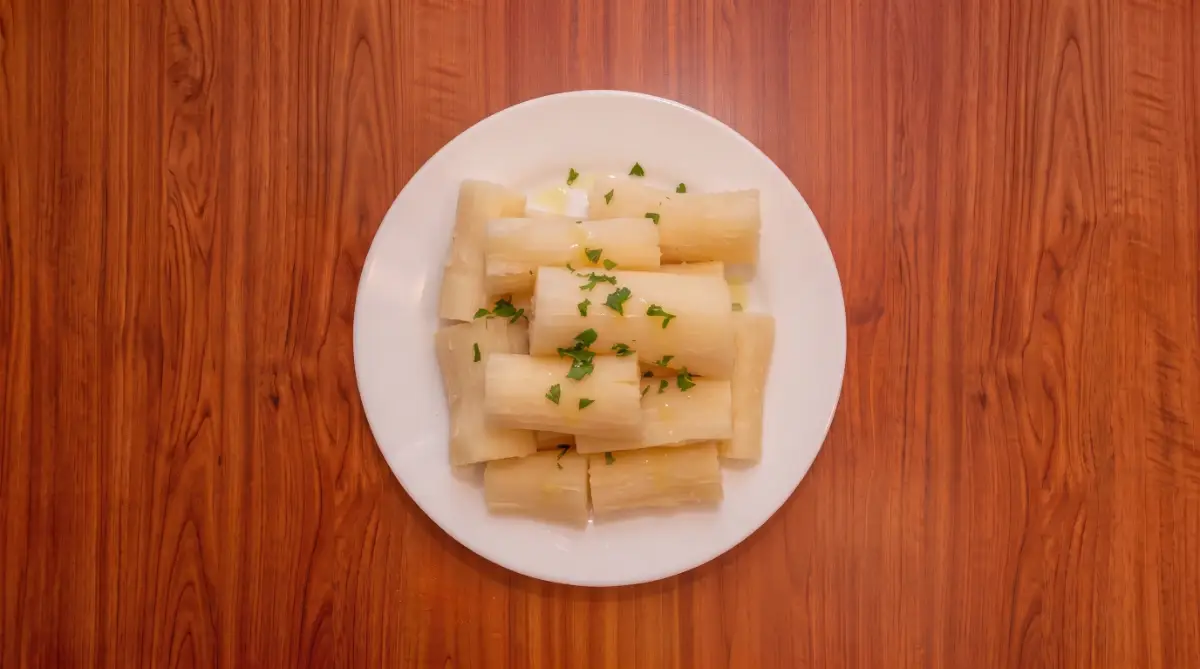 1 Porción De Yuca Cocinada